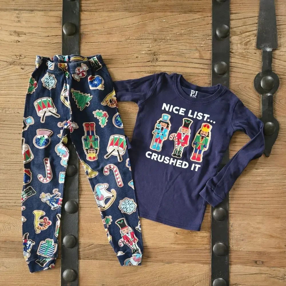 Children's Place Christmas Pajama Bundle sz 5T